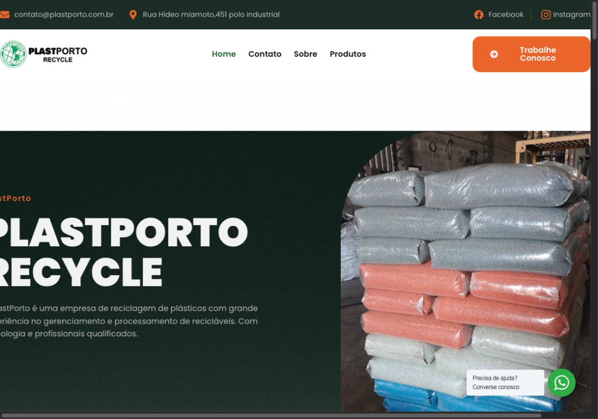 Prévia do projeto PlastPorto